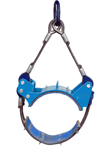 Proline Pipe Lifting Hook with 5:1 Safety Rating and Teflon Insert